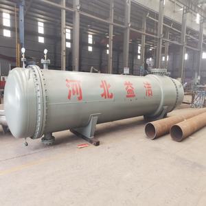 Trocador de Calor Industrial de Casco e Tubos em Aço Inoxidável 304 316 para Economia de Energia em Água 380V/220V 1 Ano de Garantia - Product Image 3