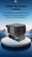 Module de caméra USB à double objectif 2MP pour la sécurité et la robotique, CMOS X2 1/2.7 pouces, 1080p 30fps, vision nocturne couleur + IR 850nm, 100 °   FOV, UVC