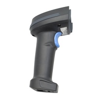 Lecteur de codes-barres 1D 2D QR sans fil 2,4 GHz avec base de charge, longue portée, lecteur de codes USB pour entrepôt, commerce de détail, inventaire