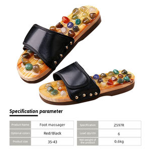 Therapeut ische Reflex zonen <span class=keywords><strong>massage</strong></span> Sandalen Fuß akupunkt <span class=keywords><strong>massage</strong></span> Shiatsu <span class=keywords><strong>Massage</strong></span> Slipper - Product Image 6