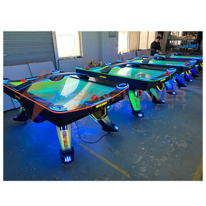 Máquina de juego de diversión que funciona con monedas, canje de boletos, juegos deportivos, máquina de juego de mesa de hockey de aire, avión súper energético - Product Image 3