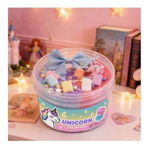 Kit de Slime de Mantequilla de Primera Calidad con Aditivos de Purpurina Coloridos, Plastilina DIY, Paquete de Manualidades con Texturas Creativas para Niños - Product Image 6