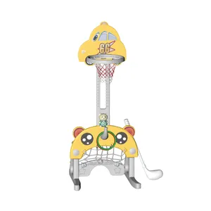 ミニラックポータブルベビーリングおもちゃ取り外し可能な子供プラスチック幼児屋内カスタムキッズスタンドバスケットボールフープ