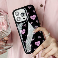 Coque de téléphone motif abstrait en résine époxy pour iPhone16 /16 Plus/16 Pro/16 Pro Max/iphone 15promax/13Promax/14pro