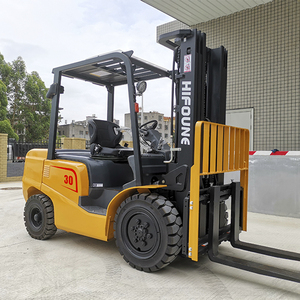 Mesin Pemuat Empat Roda Jepang Mesin Isuzu 2000kg 2500kg Forklift Diesel Dengan Side Shifter - Product Image 2