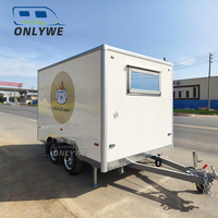 ONLYWE Chariot mobile de cuisine pour barbecue Usa Standard Petite remorque mobile de camion de nourriture pour pizza Achat avec cuisine complète