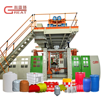 Machine de moulage par extrusion-soufflage pour réservoirs d'eau multicouches en PEHD de 5000L, 8000L, 10000L