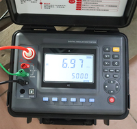 Medidor de Resistencia de Aislamiento Digital YC205C, Megóhmetro de Alto Voltaje, Software para PC por USB, Batería de Litio Integrada, OEM