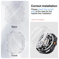 Untuk Samsung Galaxy Watch Ultra 2 2026 Casing Pelindung Layar Kaca Tempered Aksesori Pelindung untuk Galaxy Watch Ultra 2