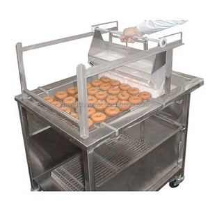 Máquina Semiautomática Popular para Glasear Donas de Diferentes Sabores, Máquina para Recubrir Donas con Chocolate - Product Image 4