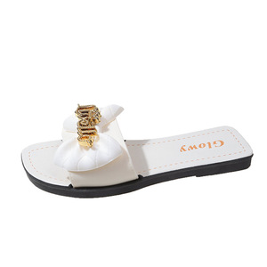 Summer breathable flat-bottomed round upper PVC sole <b>slippers</b> 2026 women's <b>slippers</b> open-toed flat-heeled women's shoes sandals - Product Image 4