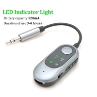 5.3 pour adaptateur Bluetooth émetteur-récepteur TxRx émetteur pour lecteur Audio AUX chargeur monté sur voiture