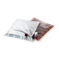 Pochettes en plastique pour vin rouge, 2l, 3l, 5l, 10l, 5 gallons, emballage dans une boîte, contenant pour ampoules de vin