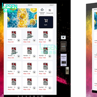 Distributeur automatique intelligent de nourriture et de boissons, distributeur automatique réfrigéré avec écran de 55 pouces pour boissons et en-cas