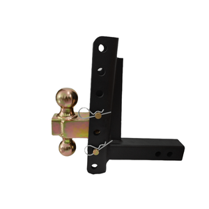 Attelage de <span class=keywords><strong>remorque</strong></span> à boule, remorquage lourd, alliage d'aluminium, boule en acier au carbone, <span class=keywords><strong>attache</strong></span> de <span class=keywords><strong>remorque</strong></span> réglable - Product Image 1