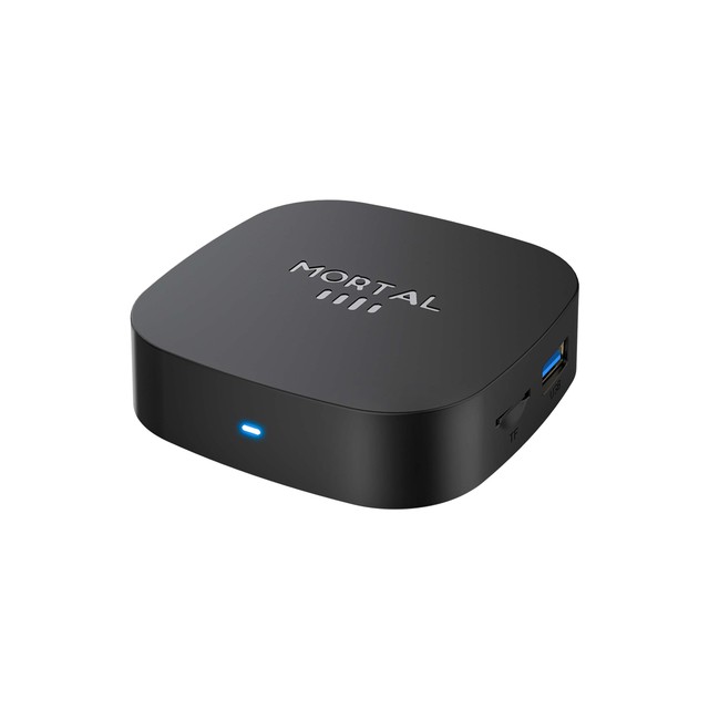 TV stick Mortal N1+ Android 14.0 RK3518 Smart Streaming TV Box 4K 60fps WiFi6 Quad Core Processor Voice Remote Set-Top Box