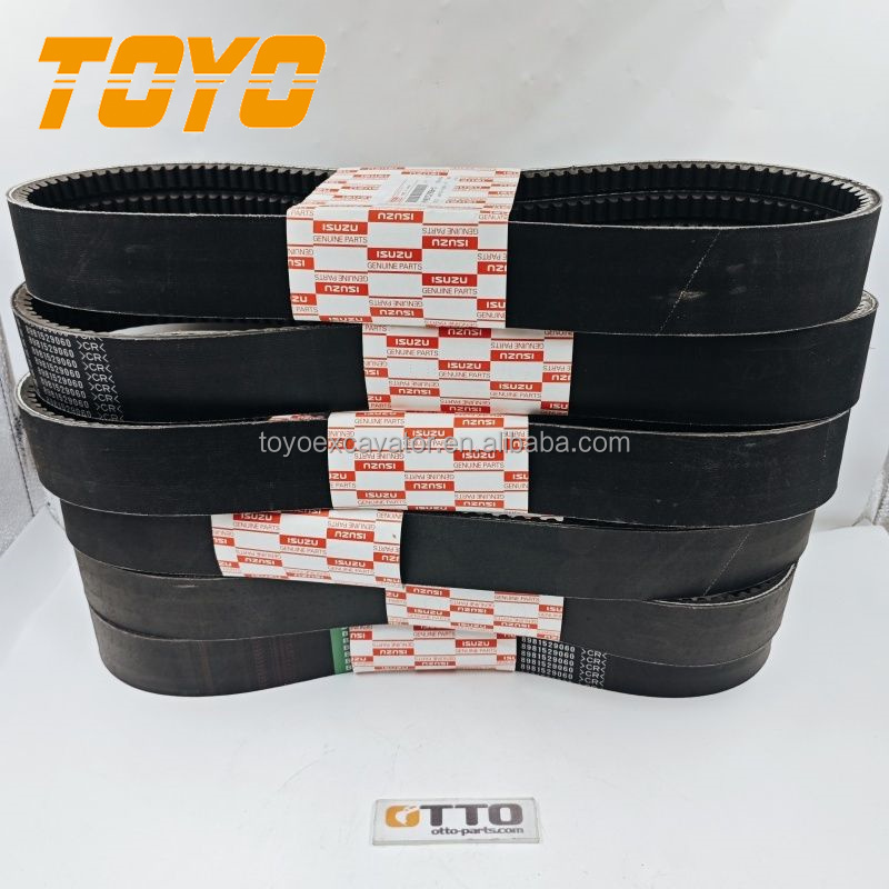 ZX200 ZAX200 ZX200-5G Excavator v Belt 6BG1 Fan Belt 8