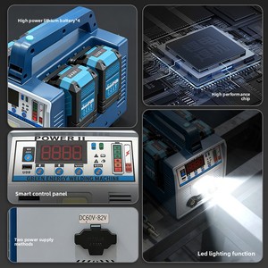 Soldadora <span class=keywords><strong>de</strong></span> Batería <span class=keywords><strong>de</strong></span> Iones <span class=keywords><strong>de</strong></span> Litio <span class=keywords><strong>Andeli</strong></span> ZX7-250T, Soldadora Portátil Inalámbrica Recargable, Mini Soldadora <span class=keywords><strong>de</strong></span> Corriente Continua a Batería para Exteriores - Product Image 4