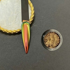 Polvo de Pigmento Camaleón con Efecto Aurora Iridiscente, Multichrome, con Brillo de Diamante - Product Image 3