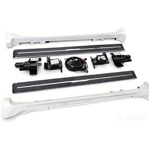 JOESHIER Ensemble complet de marchepieds latéraux électriques en alliage d'aluminium pour protection tout-terrain pour Toyota Land Cruiser 2008-2021 - Product Image 5