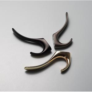 Ganchos de Pared Negros Simples de Aleación de Zinc, Perchero <span class=keywords><strong>para</strong></span> Ropa, Soporte <span class=keywords><strong>para</strong></span> <span class=keywords><strong>Llaves</strong></span> con Tornillo, Herrajes <span class=keywords><strong>para</strong></span> Muebles - Product Image 6