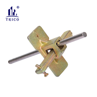 Système de fixation murale en béton, pince rapide en fonte ductile pour coffrage, pour barres d'armature de 6 à 10 mm