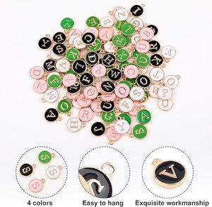 Dijes con Iniciales de la A a la Z, Aleación Chapada en Oro para Hacer Joyas, Pulseras, Pendientes, Colgantes, Suministros para Manualidades, Accesorios para Bricolaje - Product Image 6