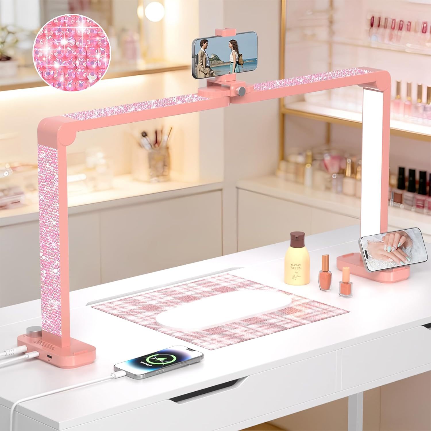 Rhinestone Pink