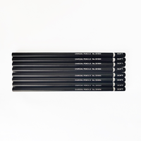 Crayons à Dessin Professionnels en Charbon de Bois Personnalisés Jumbo 4.0mm, Mine Souple, Moyenne et Dure, pour Artistes et Croquis