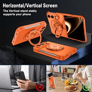 Coque de téléphone magnétique avec support rotatif à 360°, protection antichoc pour Samsung Galaxy Z Fold Series et iPhone Fold - Product Image 2