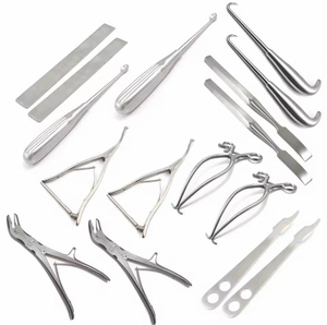 Hoge Kwaliteit 18 Stuks Medische Kwaliteit Roestvrij Staal Ce Gecertificeerd Chirurgisch Dissectie Instrument Set Student Minor Training Hechtdraad - Product Image 1