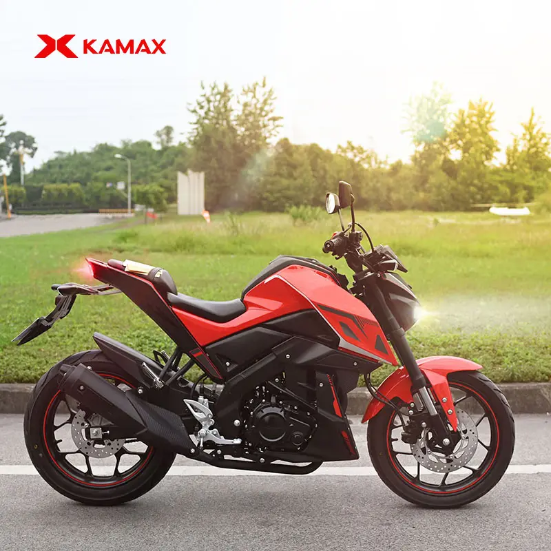 Kamax Racing Supersport Xe Đạp Streetfighter Trần truồng Cơ Bắp Xe Đạp Đường Phố Đua Xe Đạp Xe Máy 200cc/250cc