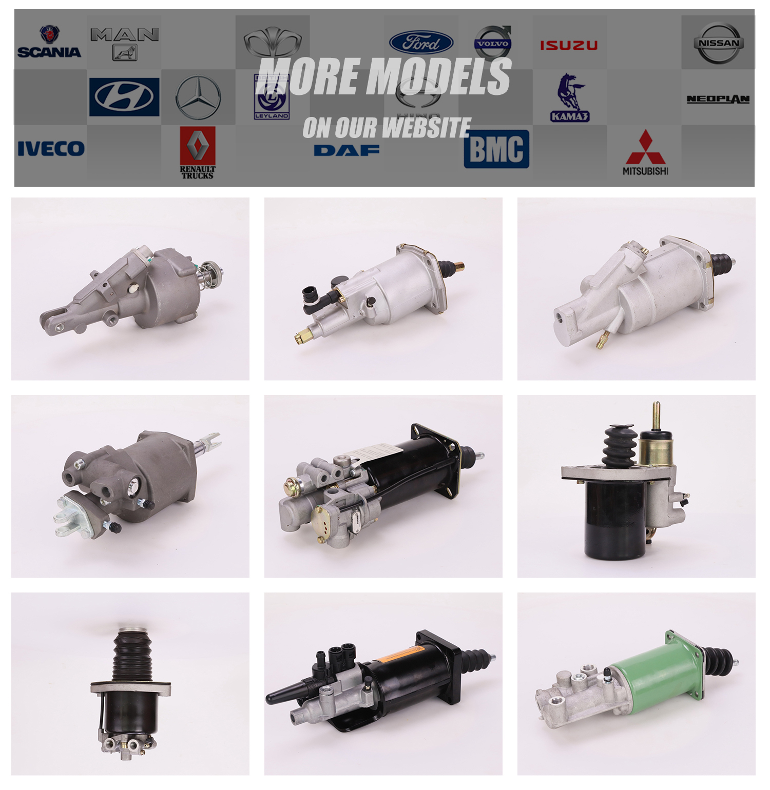 MAKER'S NO 1000129485AMトラッククラッチサーボブースターOEM REF