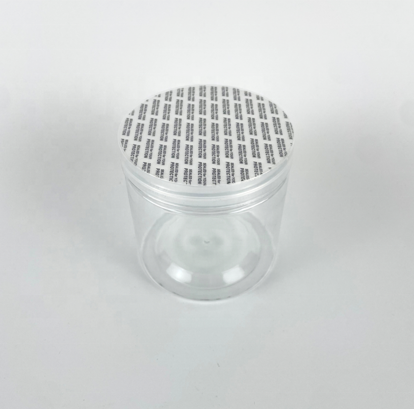 100ml Plastic Pet Jar for Food Storage Round Sealed Cans with Screw Cap Bottle