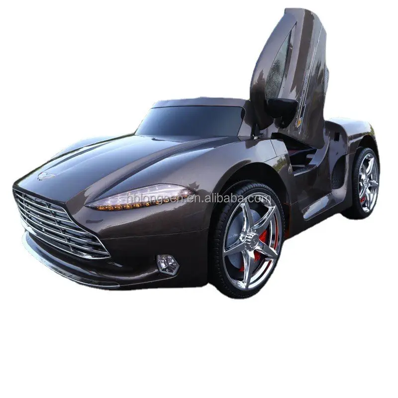 cheap price car with remote control for children /popular cool led headlight design kids electric car