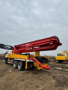 Camiones bomba de hormigón usados SANY Zoomlion con capacidades de 36m-66M en Benz Volvo Chassis Motor de componente de núcleo de potencia diésel a la venta - Product Image 3