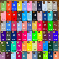 Coque en silicone solide colorée Yanchentian pour iPhone 17/16/15/14 Plus Pro Max, Housse rigide en gel mignonne avec pare-chocs antichoc