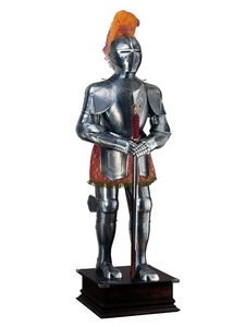 Armadura de Caballero Medieval de Lujo, Traje de Armadura Completa Hecho a Mano en Acero, Disfraz Decorativo para Exhibición y Eventos Premium - Product Image 1
