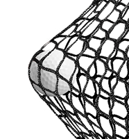 Filet de frappe pour entraînement de swing de golf avec cible en tissu, structure en tube d'acier et tige en fibre de verre, en PE Oxford robuste, pour entraînement de frappe de driver en extérieur