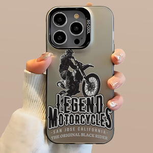 <span class=keywords><strong>Coque</strong></span> de téléphone graphique <span class=keywords><strong>moto</strong></span> pour <span class=keywords><strong>iPhone</strong></span> 17/16 Pro, étui de protection antichoc mat personnalisé en TPU imprimé UV, vente en gros - Product Image 5