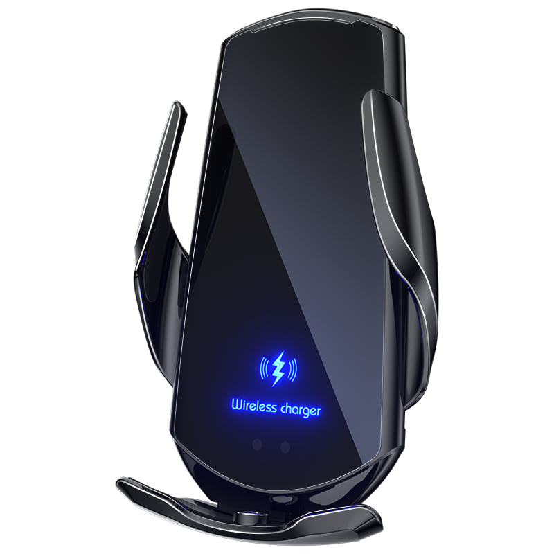 New Products Car Charger, 3 in 1 Universal Fast Charging Auto-Clamping Car Phone Holder Wireless Charger and Magnetic Charger