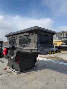 Camper Multifunzionale Leggero in Alluminio per Pickup 4x4 Fuoristrada, Stile Moderno con Tettuccio Pieghevole e Impermeabile - Product Image 5