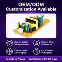 Alimentation à découpage compacte à cadre ouvert 22,5W 15V 1,5A SMPS AC/DC sur carte nue pour CNC, applications industrielles et usines OEM
