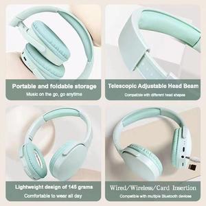 <span class=keywords><strong>Casque</strong></span> sans fil supra-auriculaire Air Phone Max ANC à réduction de bruit, portable et pliable, lecteur MP3 avec microphone - Product Image 6