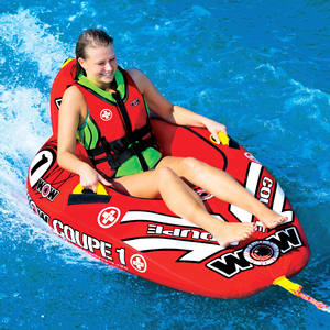 Jouets flottants tractables pour sports nautiques, tube gonflable de remorquage, bateau-tube, tube aquatique tractable, tube aquatique gonflable à rouler - Product Image 2