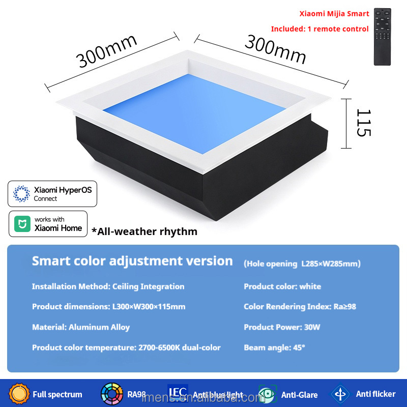 ultra-mince300*300[Plafond intégré]-Mi Home Intelligence