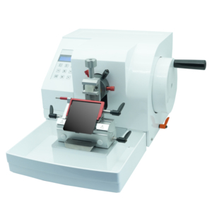 Labor-Medizinbedarf 0,5-100µm Klinische Pathologie Gewebekultur Schiebemesser Manuelle Schneidemaschine Rotationsmikrotom mit Halbschnitt - Product Image 2