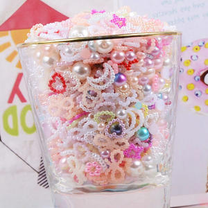 Perlas de Resina de Imitación de 50g, Estilos Variados, Accesorios Decorativos, Miniaturas para Joyería DIY, Decoración para el Cabello, Teléfonos y Manualidades - Product Image 2