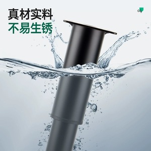 Furniture Leg <b>Adjustable</b> Telescopic Carbon Steel Heavy Duty <b>Bed</b> Support Feet Minimalist Design - Product Image 1