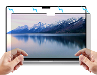 Facile marche/arrêt amovible filtre de confidentialité pour ordinateur portable protecteur d'écran anti-éblouissement pour Macbook Pro 14.2"